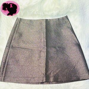 🧳 GAP Simmering Grey Black Skirt